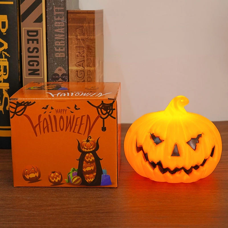 Luz Led De Calabaza Para Halloween