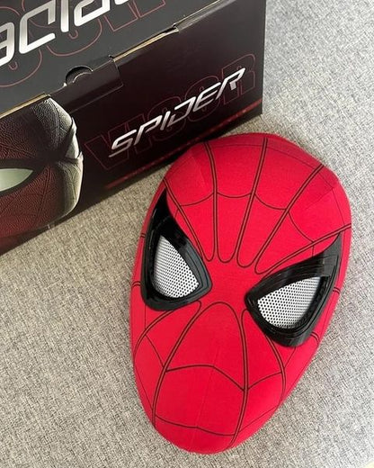 Máscara de Spiderman con Ojos Móviles a Control Remoto