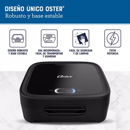 Sandwichera Oster® Compacta Con Platos Hondos Ckstsm400